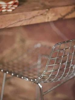 Sale Taburete alto de metal Wire Taburetes Altos|Sillas