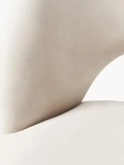 Taburetes Altos|Sillas></noscript>Westwing Collection Taburete alto de terciopelo Rachel Terciopelo blanco crema, negro mate