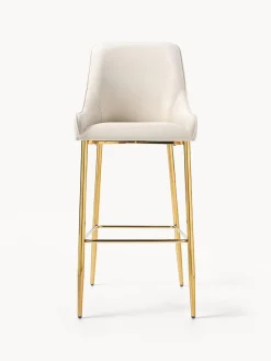 Taburetes Altos|Sillas></noscript>Westwing Collection Taburete alto de terciopelo Ava