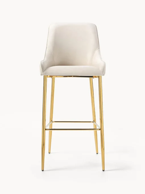 Taburetes Altos|Sillas>Westwing Collection Taburete alto de terciopelo Ava