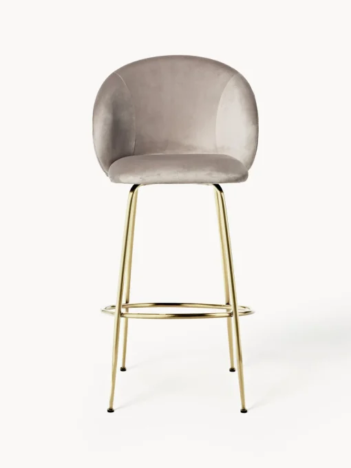 Best Taburete alto de terciopelo Luisa Taburetes Altos|Sillas