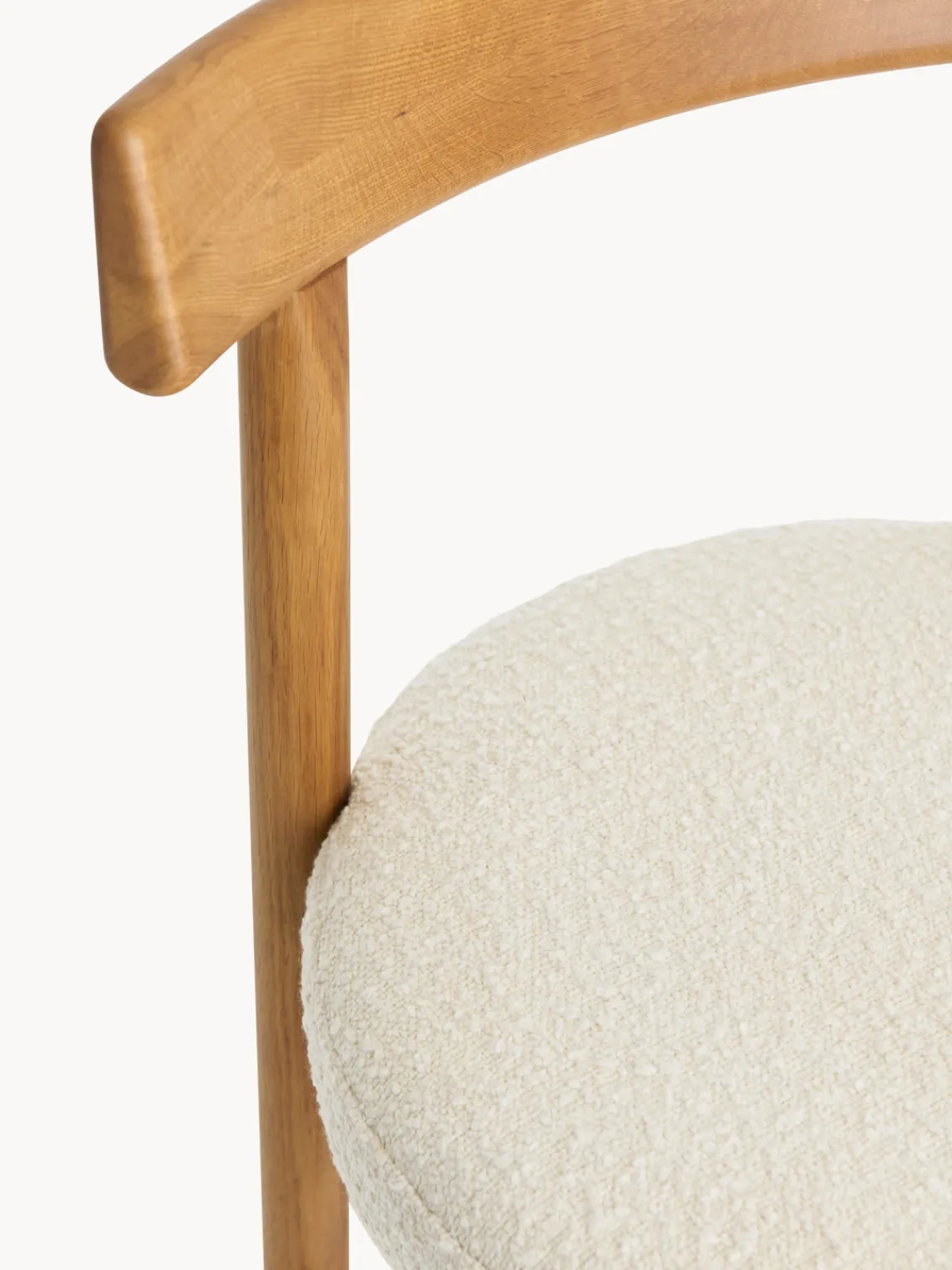 Taburetes Altos|Sillas>Ellos Home Taburete alto en tejido bouclé Merianda