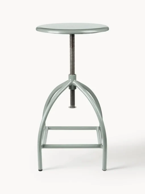 Pufs Y Otomanos|Pufs Y Otomanos>Broste Copenhagen Taburete alto regulable en altura Sire Verde salvia