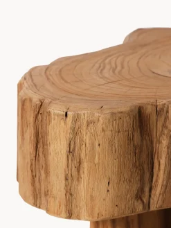Pufs Y Otomanos|Pufs Y Otomanos></noscript>HKLIVING Taburete artesanal de madera de teca Log