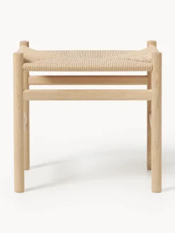 Hot Taburete con asiento tejido a mano CH53 Pufs Y Otomanos|Pufs Y Otomanos