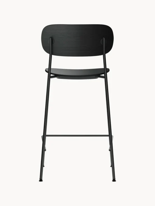 Taburetes Altos|Sillas>Audo Copenhagen Taburete de bar de metal y madera Co Negro