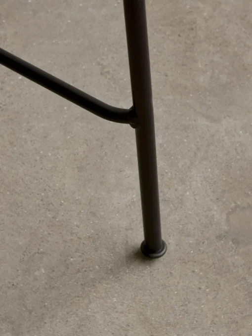 Taburetes Altos|Sillas>Audo Copenhagen Taburete de bar de metal y madera Co Negro