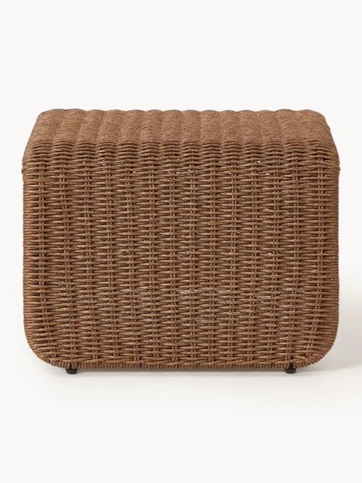 Sillones De Jardín|Sillones De Jardí­N>Westwing Collection Taburete de exterior de mimbre Hank Marrón oscuro