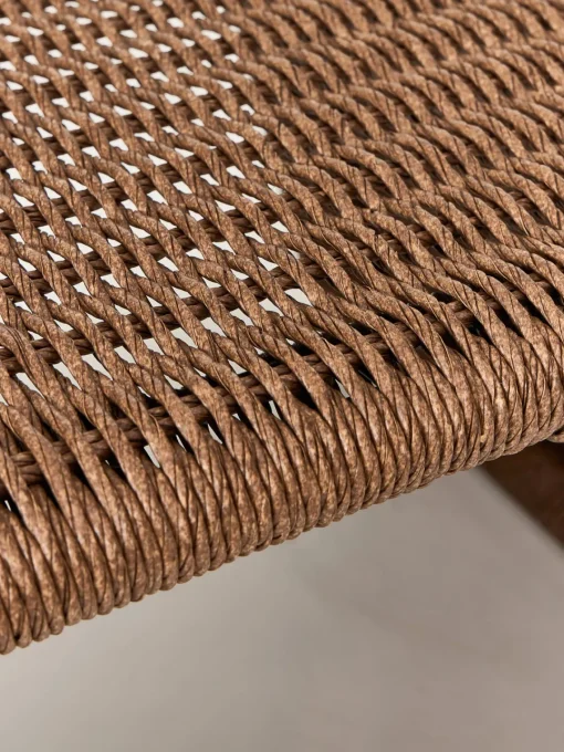 Sillones De Jardín|Sillones De Jardí­N>Westwing Collection Taburete de exterior de mimbre Hank Marrón oscuro