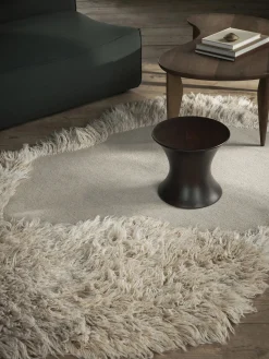 Pufs Y Otomanos|Mesas Auxiliares></noscript>Ferm Living Taburete de madera de mango Spin