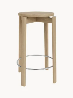 Best Taburete de madera de roble Passage Taburetes Altos|Sillas