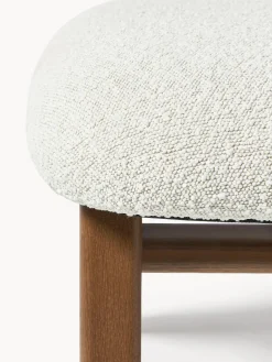 Sillones Pequeños|Sillones></noscript>Westwing Collection Taburete en tejido bouclé Shenay