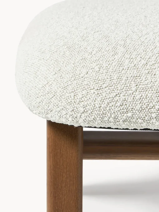 Sillones Pequeños|Sillones>Westwing Collection Taburete en tejido bouclé Shenay