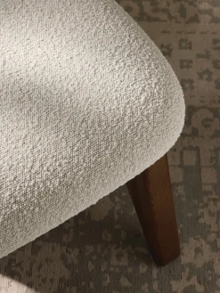 Sillones Pequeños|Sillones></noscript>Westwing Collection Taburete en tejido bouclé Shenay