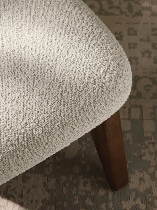 Sillones Pequeños|Sillones>Westwing Collection Taburete en tejido bouclé Shenay