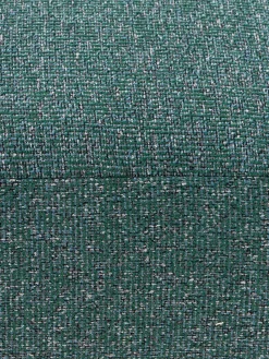 Reposapiés|Sofás></noscript>Westwing Collection Taburete en tejido bouclé Sofia Bouclé jaspeado, azul petróleo