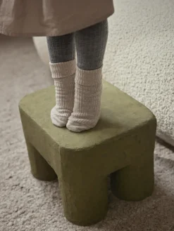 New Taburete infantil artesanal Podo Niños Mesas Y Sillas Infantiles|Decoración Infantil