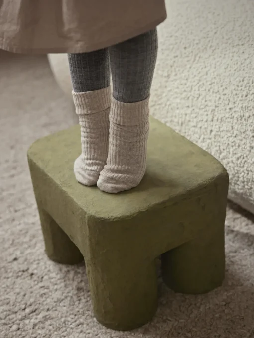 New Taburete infantil artesanal Podo Niños Mesas Y Sillas Infantiles|Decoración Infantil