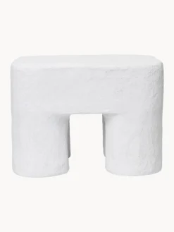 Decoración Infantil|Mesas Y Sillas Infantiles></noscript>Ferm Living Kids Taburete infantil artesanal Podo Blanco