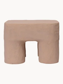 Decoración Infantil|Mesas Y Sillas Infantiles></noscript>Ferm Living Kids Taburete infantil artesanal Podo Rosa oscuro