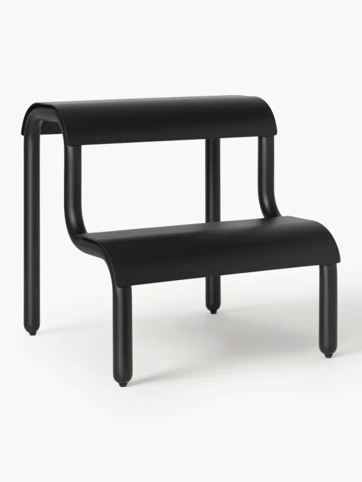 Mesas Y Sillas Infantiles|Decoración Infantil>Ferm Living Kids Taburete infantil de metal Up Step Negro