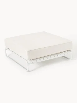 Sofás De Exterior|Sofás De Exterior></noscript>Westwing Collection Taburete para exterior Caio Blanco Off White, blanco