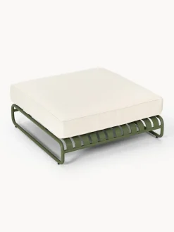 Sofás De Exterior|Sofás De Exterior></noscript>Westwing Collection Taburete para exterior Caio Blanco Off White, verde oliva