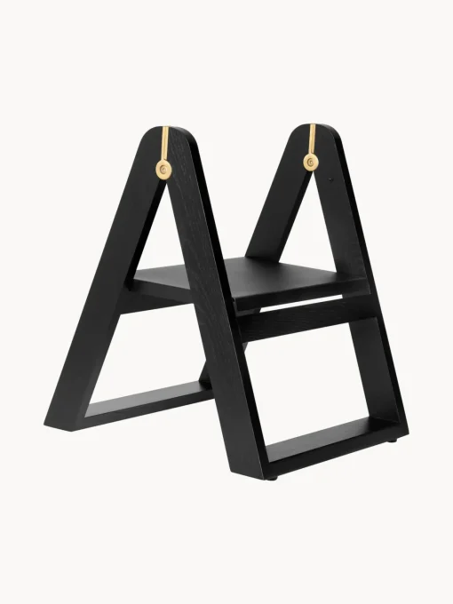 Pufs Y Otomanos|Pufs Y Otomanos>Gejst Taburete plegable de madera de fresno Reech Negro