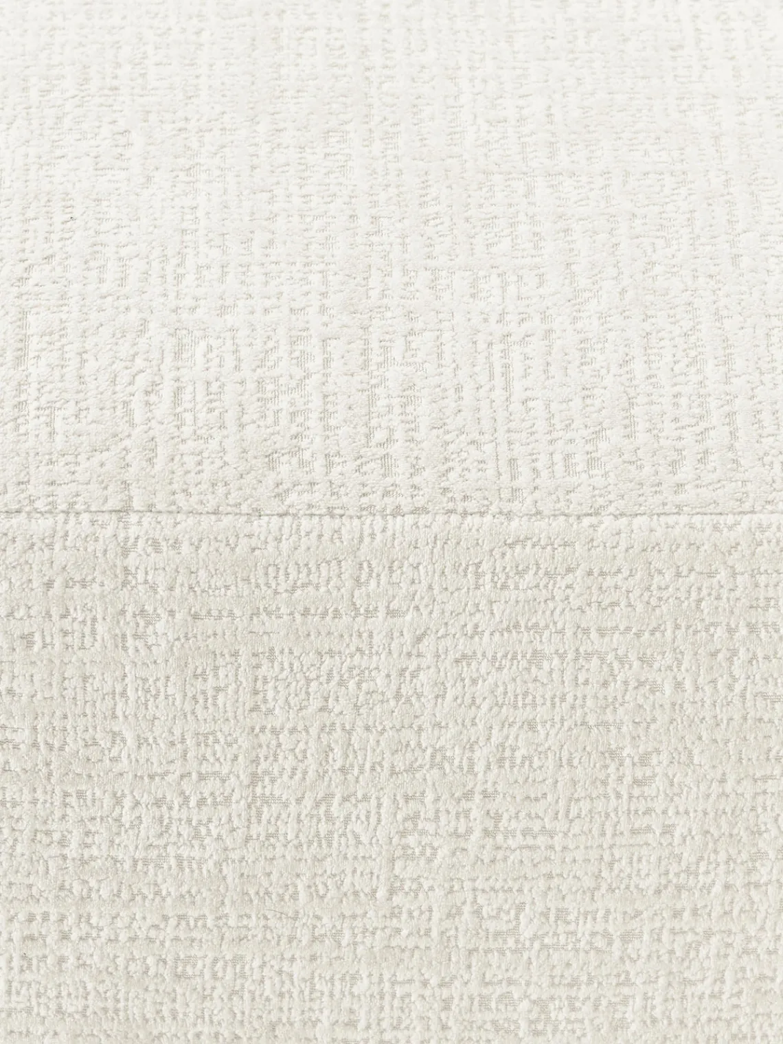 Reposapiés|Sofás>Westwing Collection Taburete Sofia Terciopelo blanco Off White