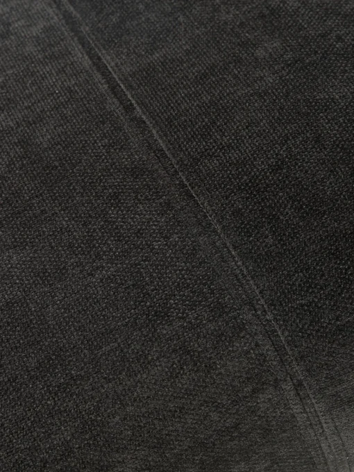 Pufs Y Otomanos|Pufs Y Otomanos>Westwing Collection Taburete tapizado Marcel Chenilla gris antracita, plateado