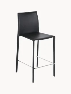 Discount Taburetes altos de cuero Boréalys, 2 uds. Taburetes Altos|Sillas