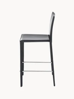 Discount Taburetes altos de cuero Boréalys, 2 uds. Taburetes Altos|Sillas