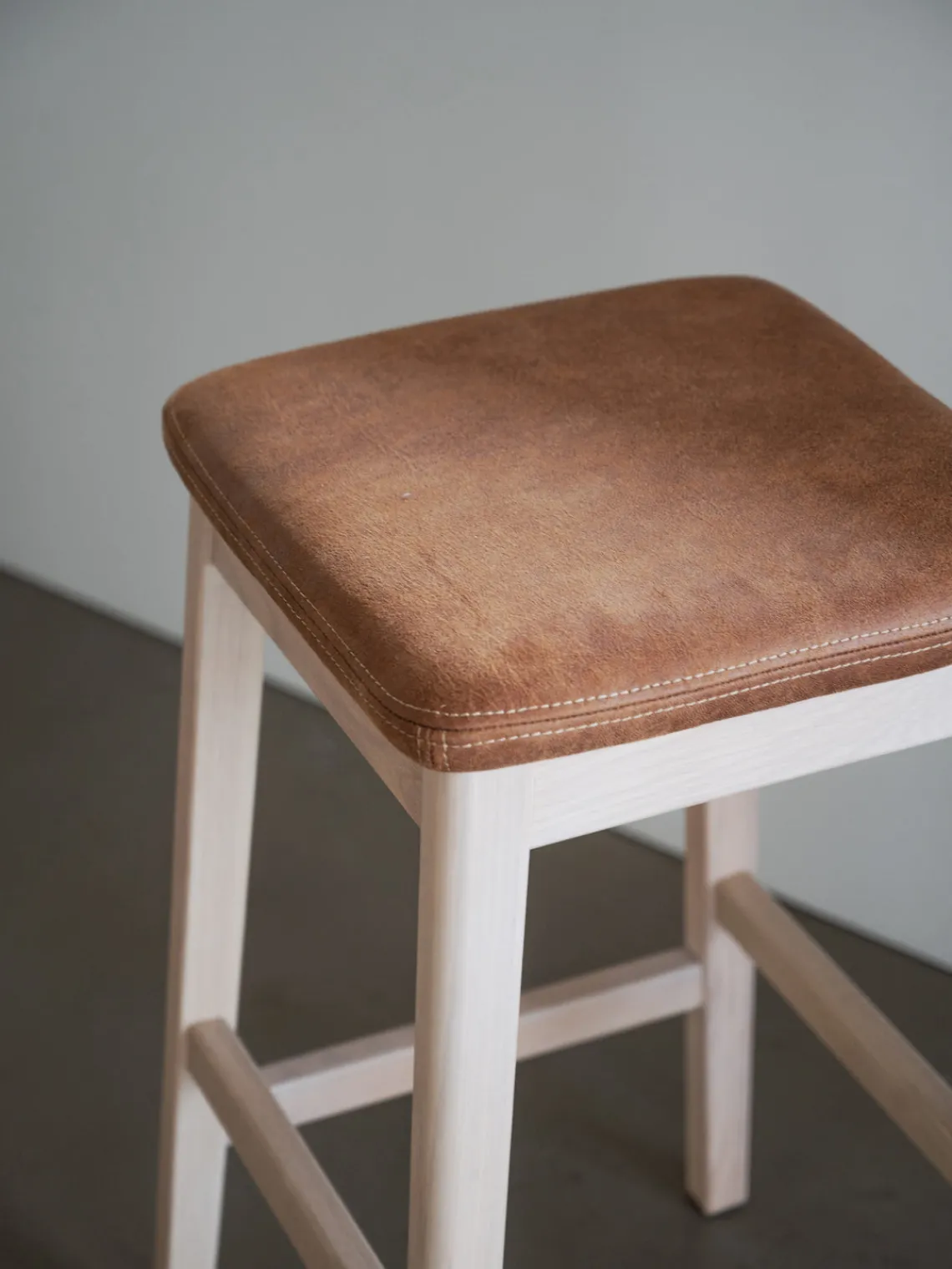 Taburetes Altos|Sillas>Rowico Home Taburetes altos Livermore, 2 uds. Madera de roble, marrón claro