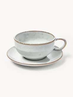 Online Taza artesanal con platito Tazas Y Mugs|Vajillas Completas