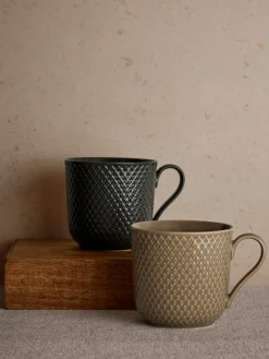 Clearance Taza con asa Rhombe Earth, 39 cl Tazas Y Mugs|Vajillas Completas