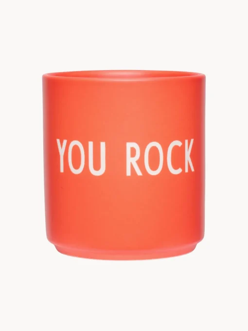 Online Taza con frase de diseño Favourite YOU ROCK Tazas Y Mugs|Vajillas Completas