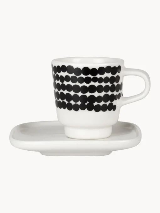 Sale Taza de café espresso con platito Sirtolap Vajillas Completas|Menaje De Mesa