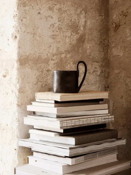 Tazas Y Mugs|Vajillas Completas>Ferm Living Taza de cerámica Flow Negro
