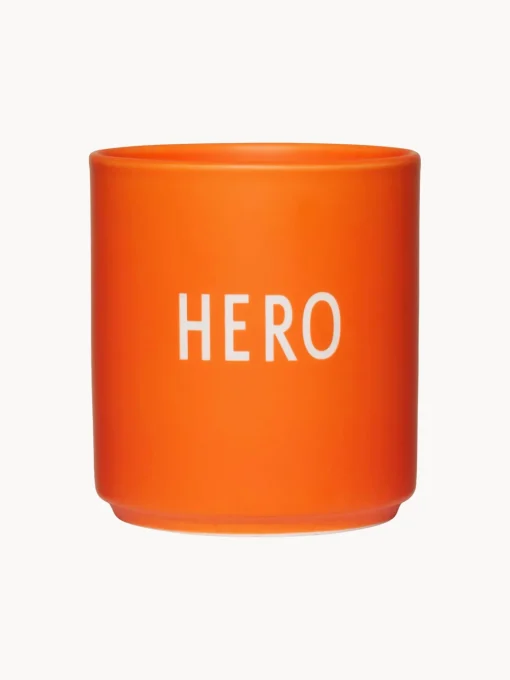Sale Taza de diseño con letras Favourite HERO Tazas Y Mugs|Vajillas Completas