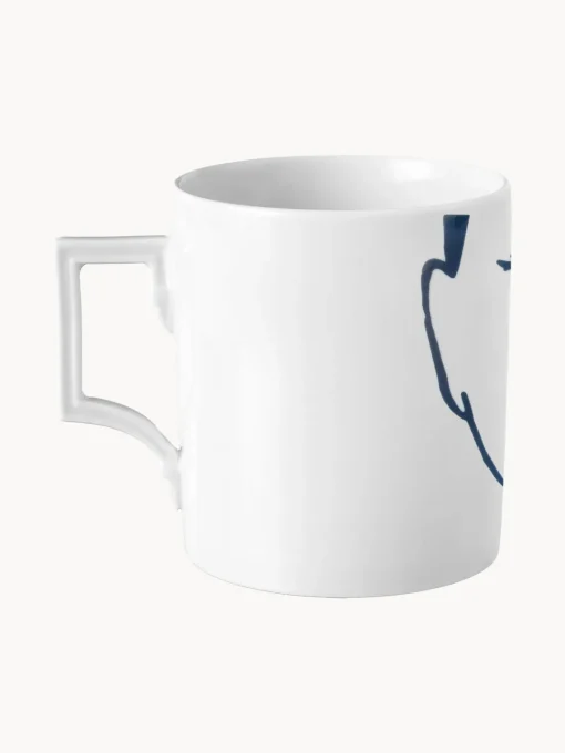 Clearance Taza de porcelana artesanal Carol Tazas Y Mugs|Vajillas Completas