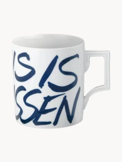 New Taza de porcelana artesanal This is Tazas Y Mugs|Vajillas Completas