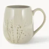 Tazas Y Mugs|Vajillas Completas>Bloomingville Taza grande artesanal Bea