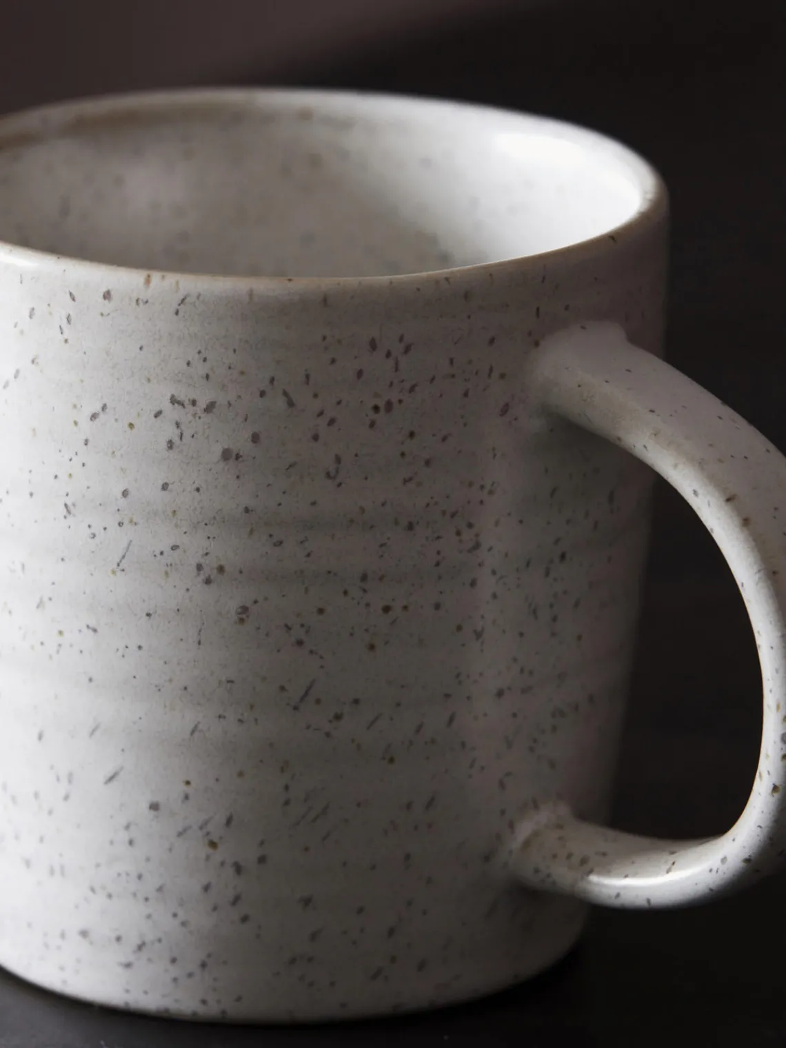 Tazas Y Mugs|Vajillas Completas>House Doctor Taza Pion Blanco Off White jaspeado