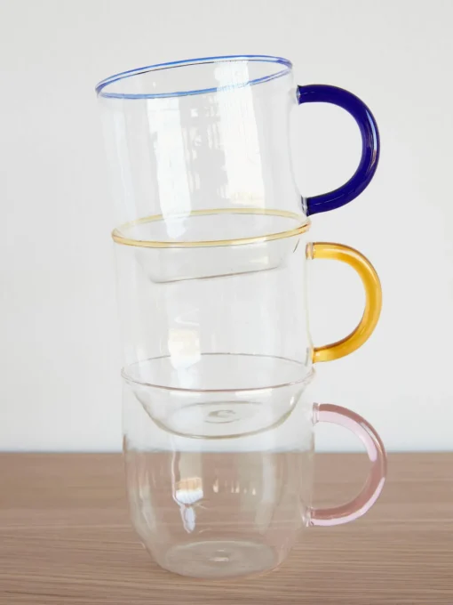 New Tazas artesanales Kiosk, 4 uds. Tazas Y Mugs|Vajillas Completas
