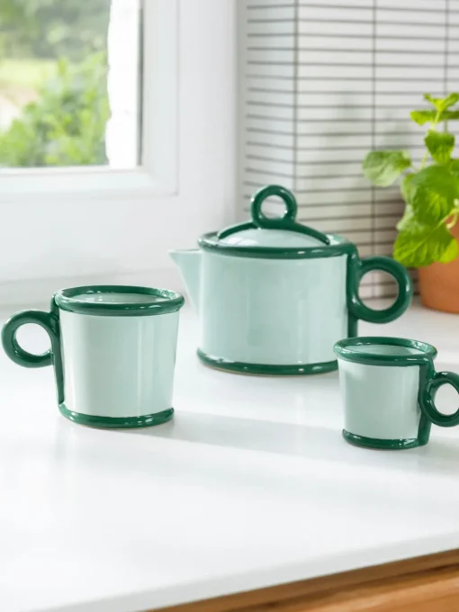 Tazas Y Mugs|Vajillas Completas>&k Amsterdam Tazas artesanales Loop, 2 uds.