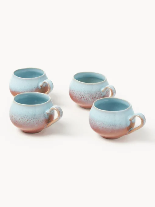 Best Tazas artesanales Marguerite, 4 uds. Tazas Y Mugs|Vajillas Completas