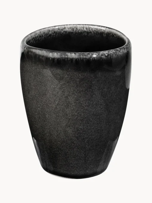 Tazas Y Mugs|Vajillas Completas>Broste Copenhagen Tazas artesanales , 6 uds. Nordic Coal