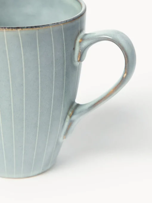 New Tazas artesanales , 400 ml, 6 uds. Tazas Y Mugs|Vajillas Completas