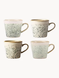 Sale Tazas artesanales 70's, 4 uds. Tazas Y Mugs|Vajillas Completas