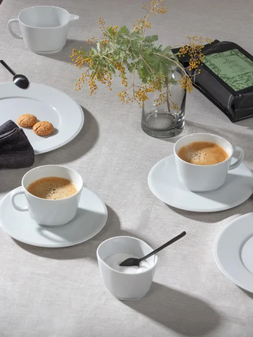 Tazas De Espresso|Vajillas Completas>Meissen Tazas con platitos de porcelana artesanales Vitruv, 2 uds.